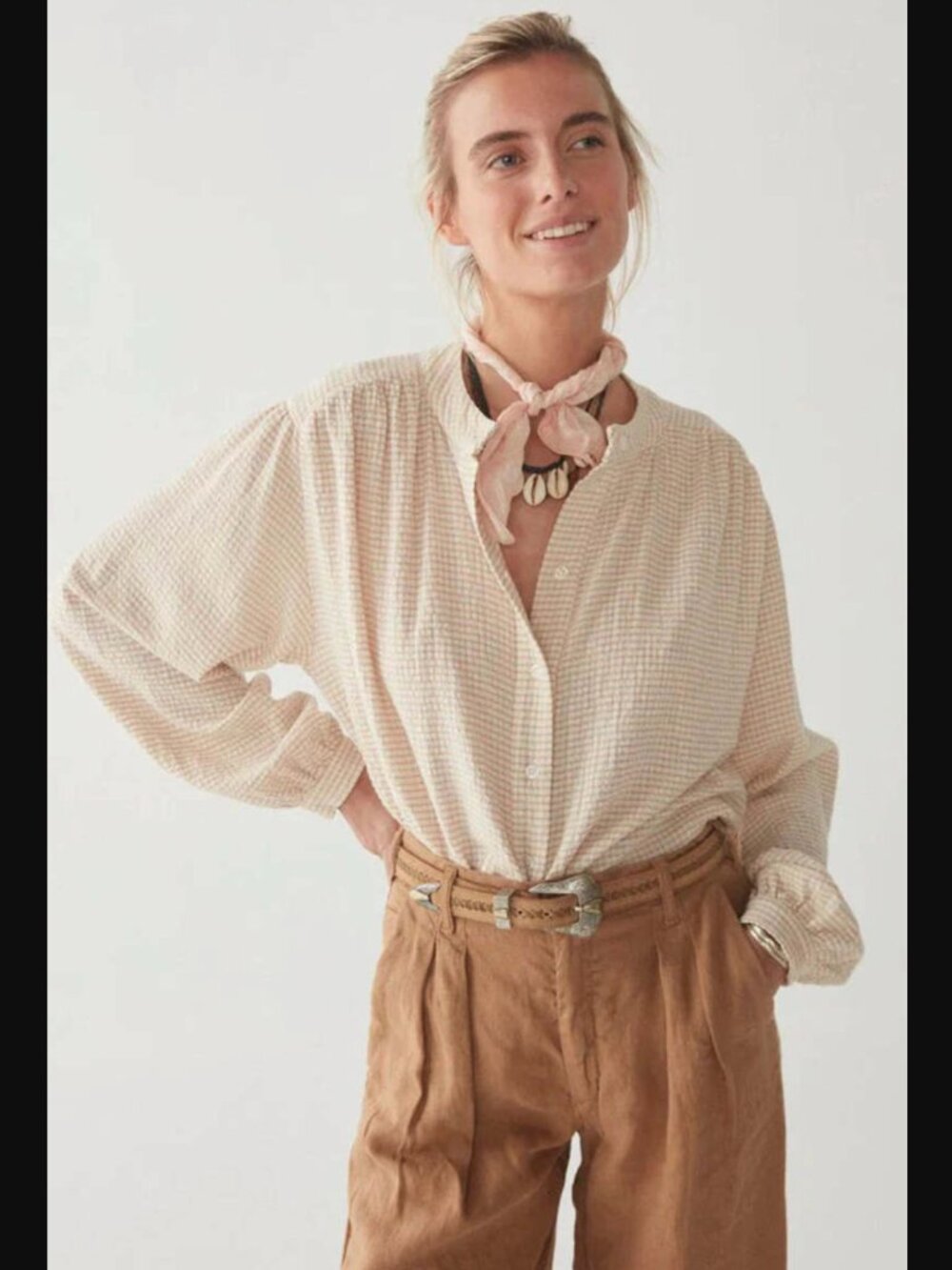 Maison Hotel The Truffaut Blouse in Bayonne Sand